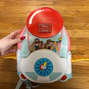 Loungefly Red and Blue RR Logo Backpack